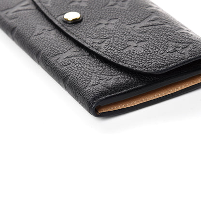 Louis Vuitton Empreinte Emilie Wallet Black Dune 6 of 10