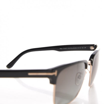 Tom Ford River Polarized Sunglasses TF367 Black 6 of 9
