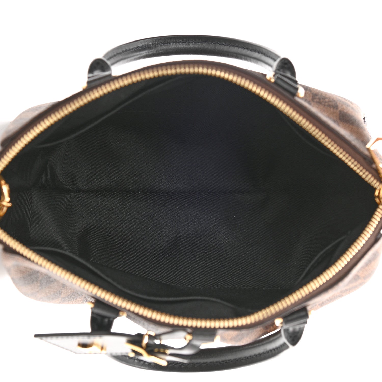 Louis Vuitton Damier Ebene Odeon Tote PM Black 5 of 7