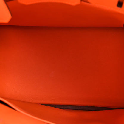 Hermes Swift Birkin 25 Orange 5 of 13