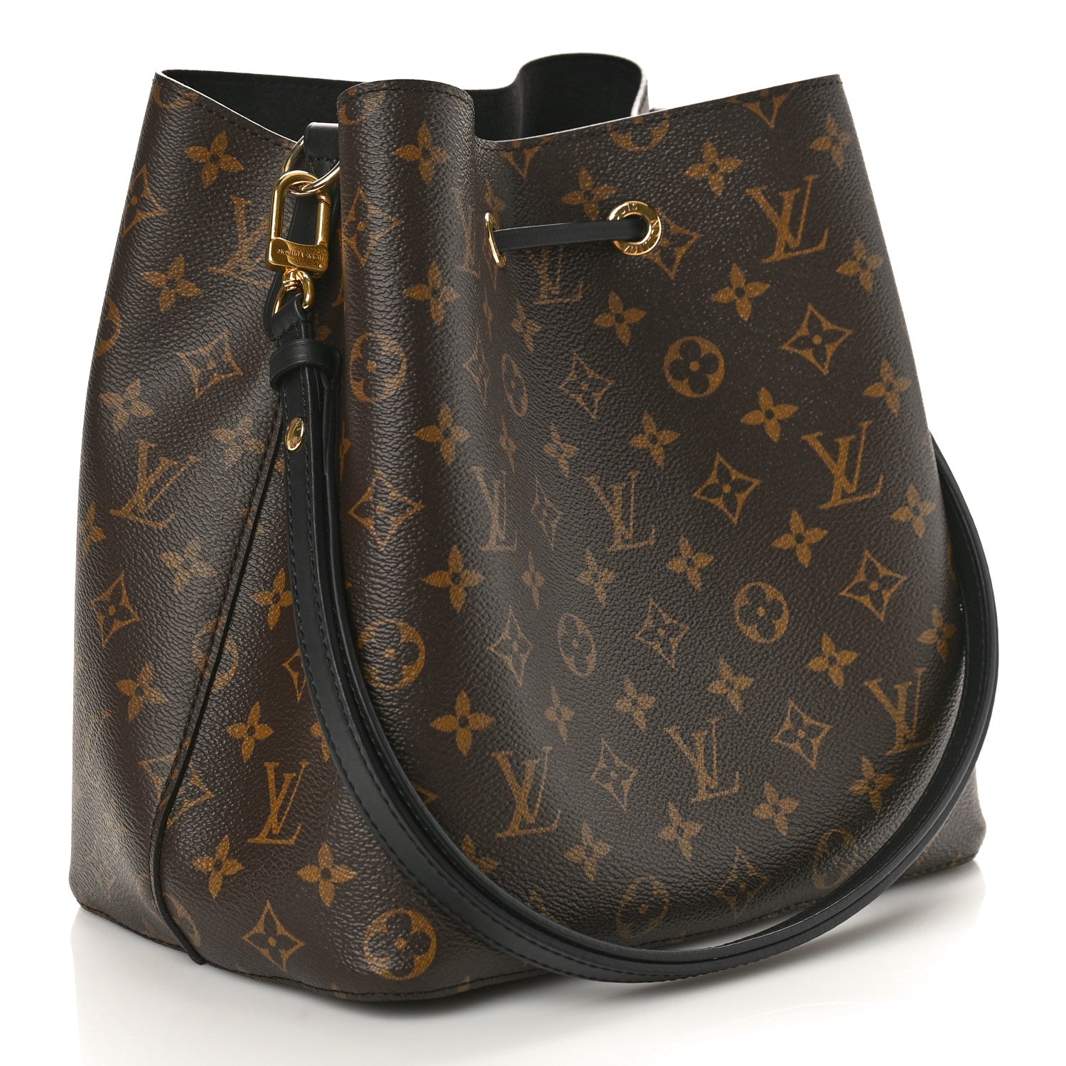 Louis Vuitton Monogram Neonoe MM Black 2 of 8