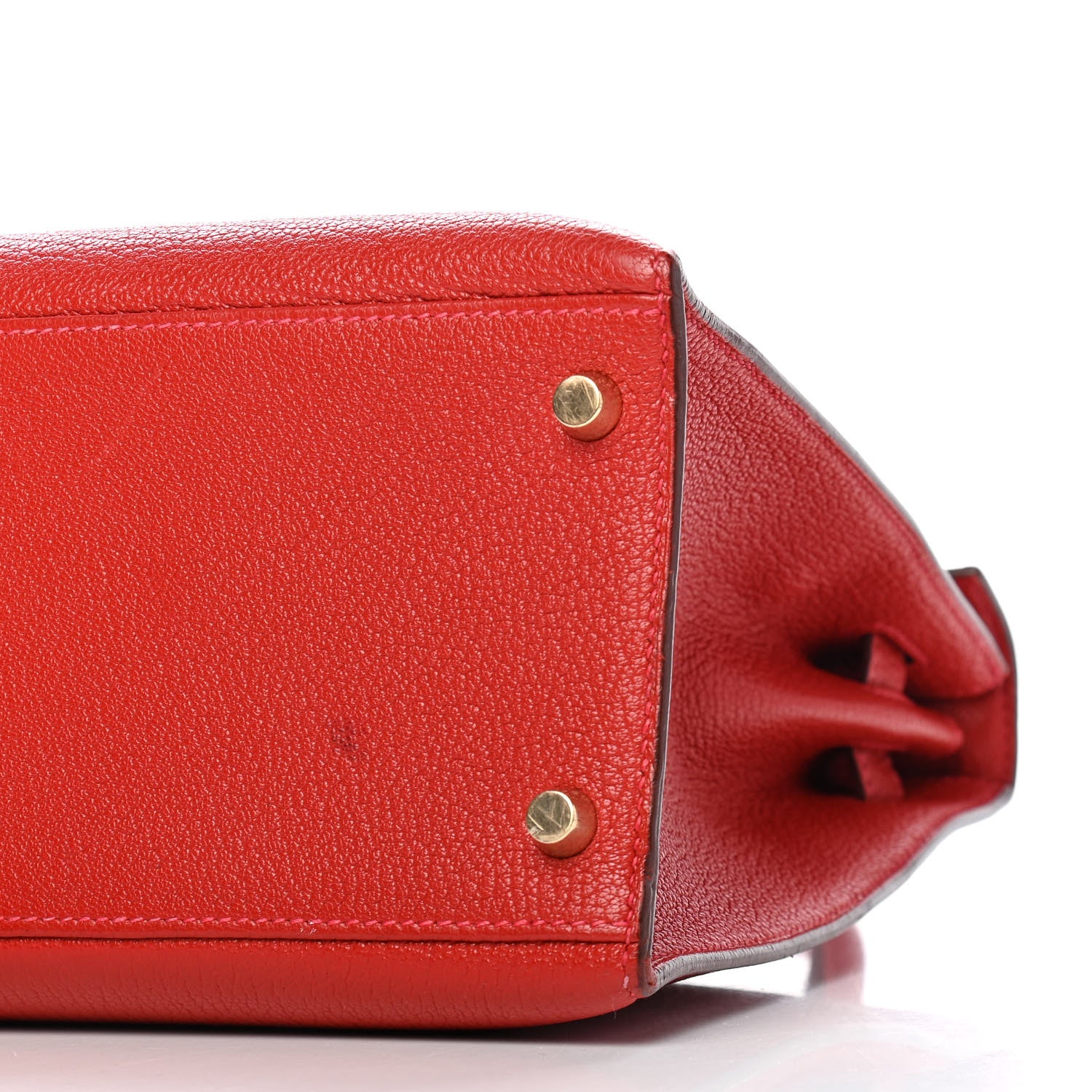 Hermes Chevre Mysore Kelly Sellier 28 Vermillion 37 of 37
