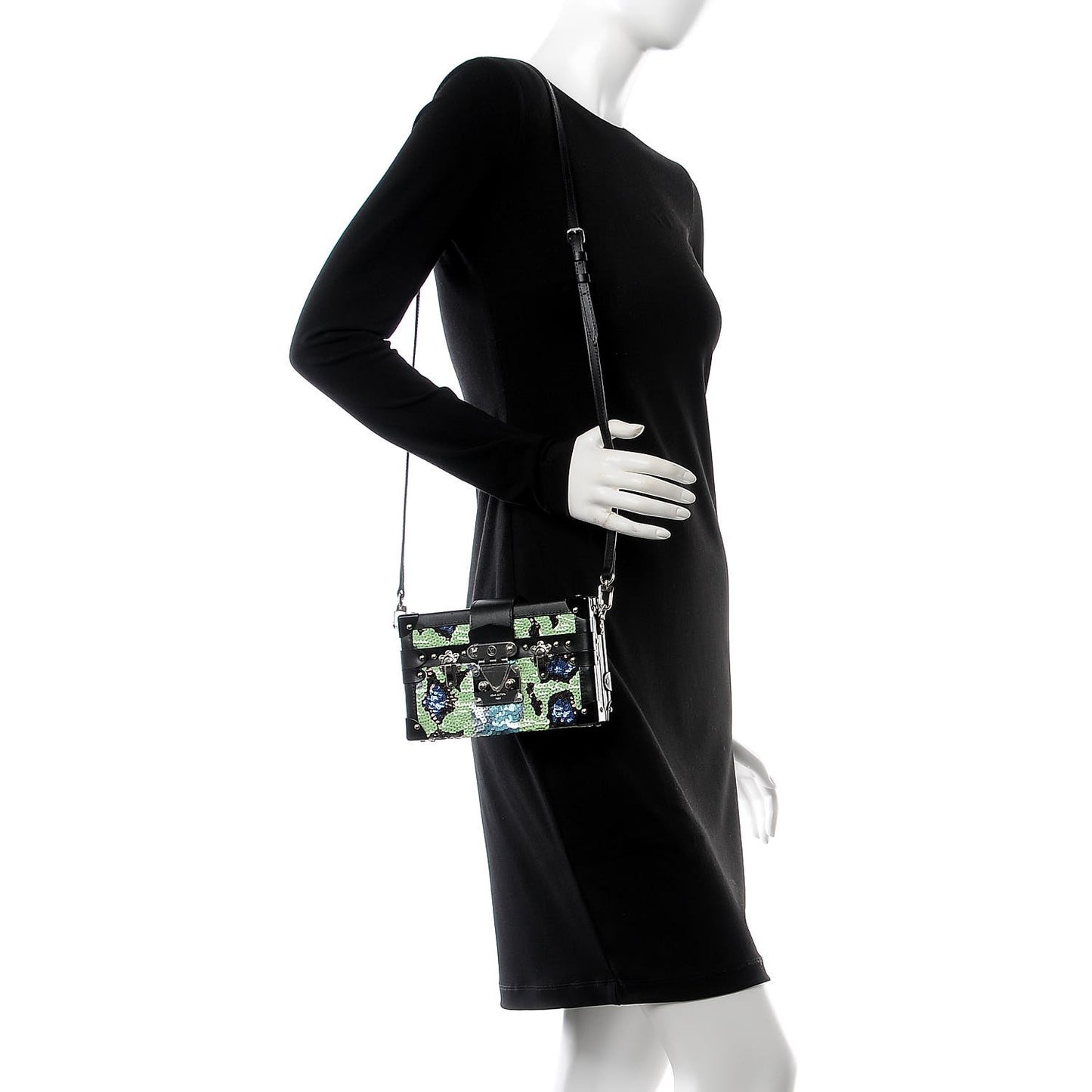 Sequins Petite Malle Black