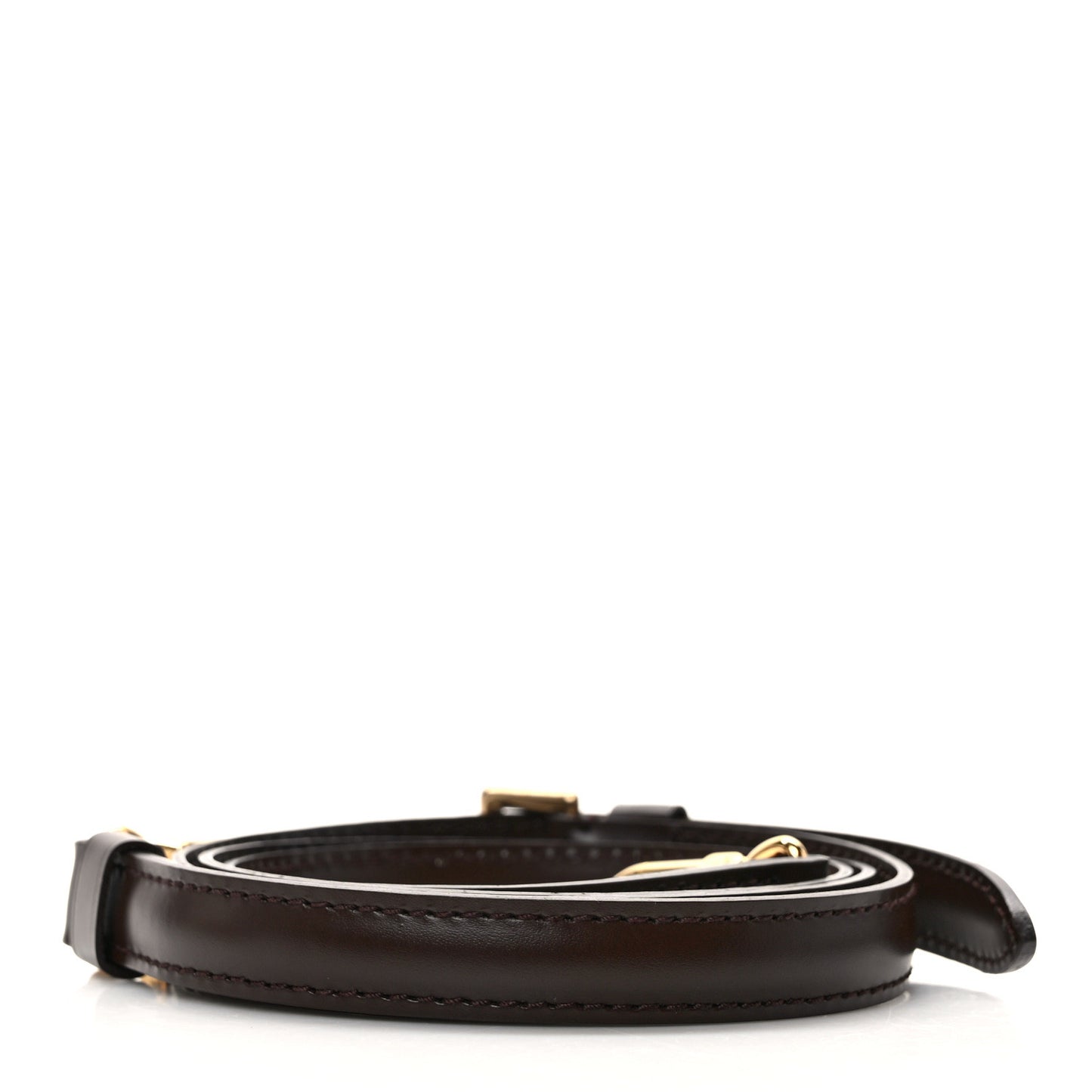 Calfskin 16mm Adjustable Shoulder Strap Brown
