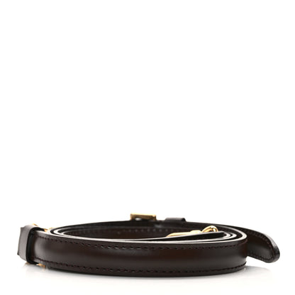 Louis Vuitton Calfskin 16mm Adjustable Shoulder Strap Brown 2 of 4