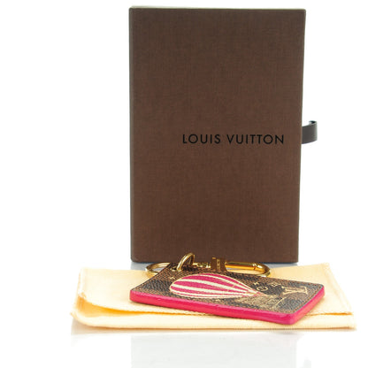 Louis Vuitton Damier Ebene Illustre Air Balloon Bag Charm Grenade 5 of 5