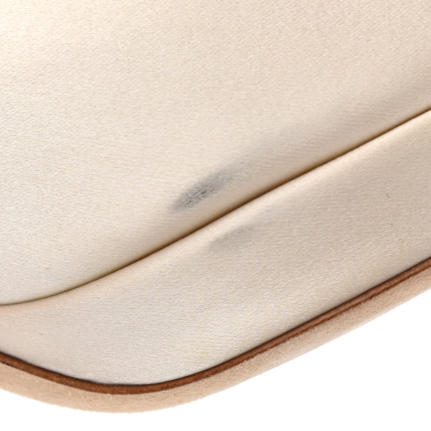 Jimmy Choo Satin Luna Platform Peep Toe Pumps 40.5 Ivory 11 of 15