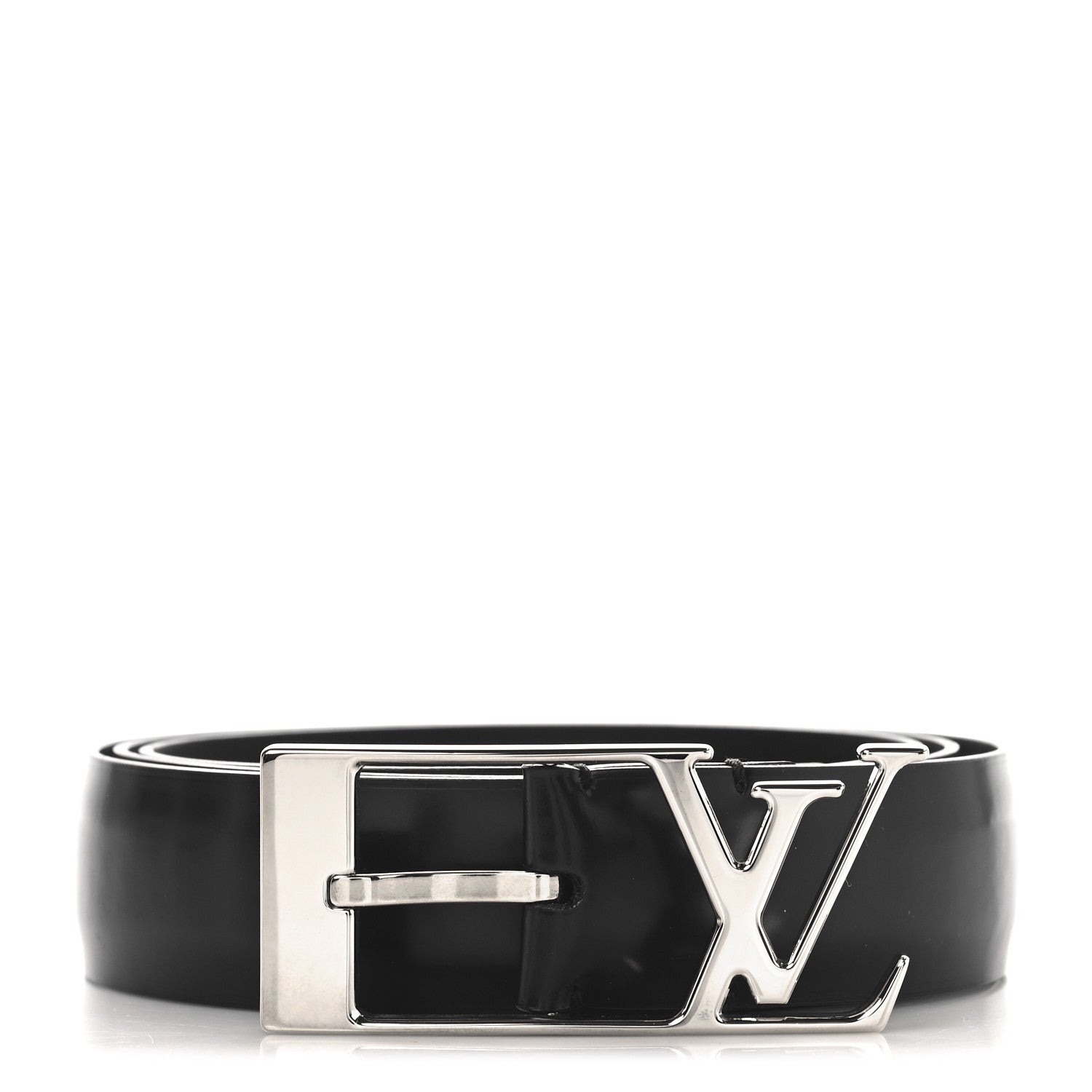 Louis Vuitton Calfskin 35mm LV Skyline Belt 100 40 Black 1 of 7