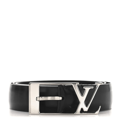 Louis Vuitton Calfskin 35mm LV Skyline Belt 100 40 Black 1 of 7