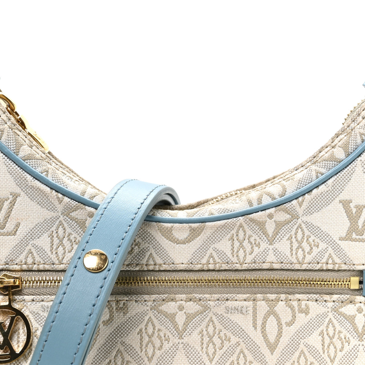 Louis Vuitton Jacquard Since 1854 Loop White Blue 7 of 11