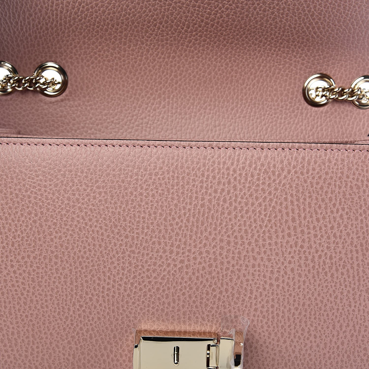Gucci Dollar Calfskin Interlocking G Shoulder Bag Soft Pink 10 of 16