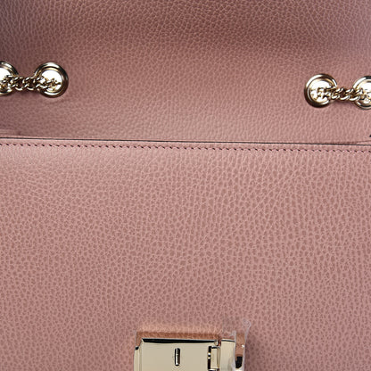 Gucci Dollar Calfskin Interlocking G Shoulder Bag Soft Pink 10 of 16