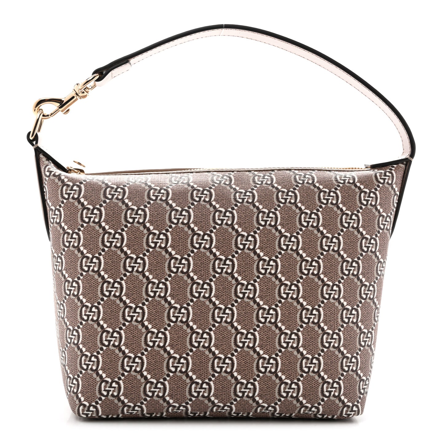 GG Shadow Monogram Super Mini Ophidia Shoulder Bag Taupe