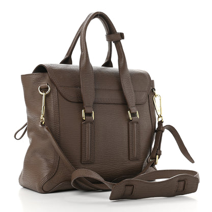 3.1 Phillip Lim Textured Calfskin Medium Pashli Satchel Taupe 3 of 13