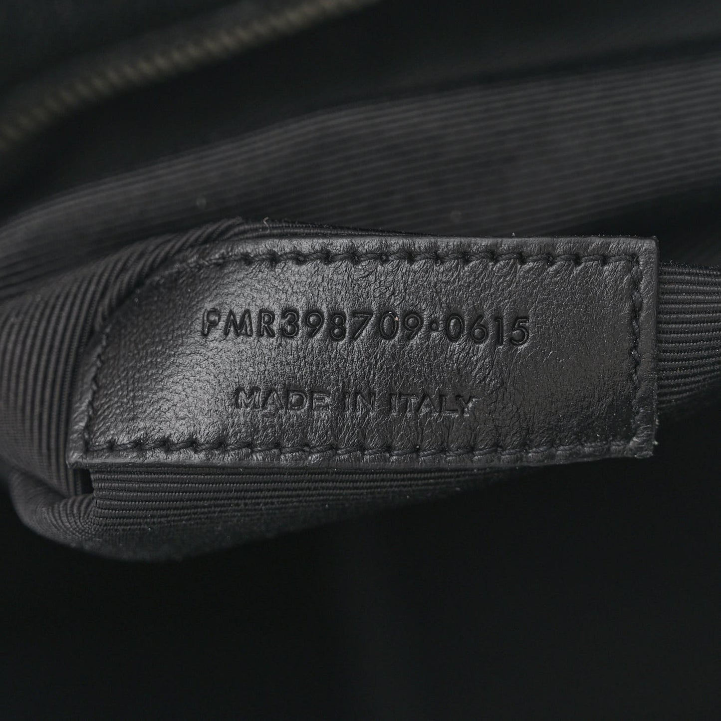 Grained Calfskin Small Sac De Jour Black