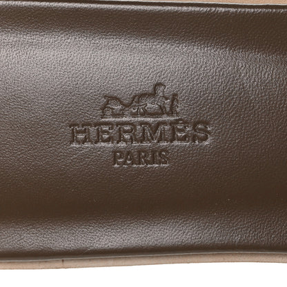 Hermes Epsom Oran Sandals 38.5 Etoupe 7 of 8