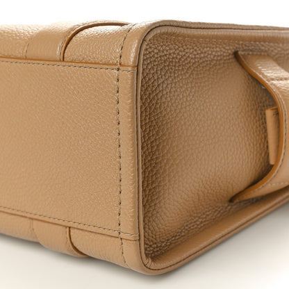 Marc Jacobs Grained Calfskin Mini The Tote Bag Camel 10 of 11
