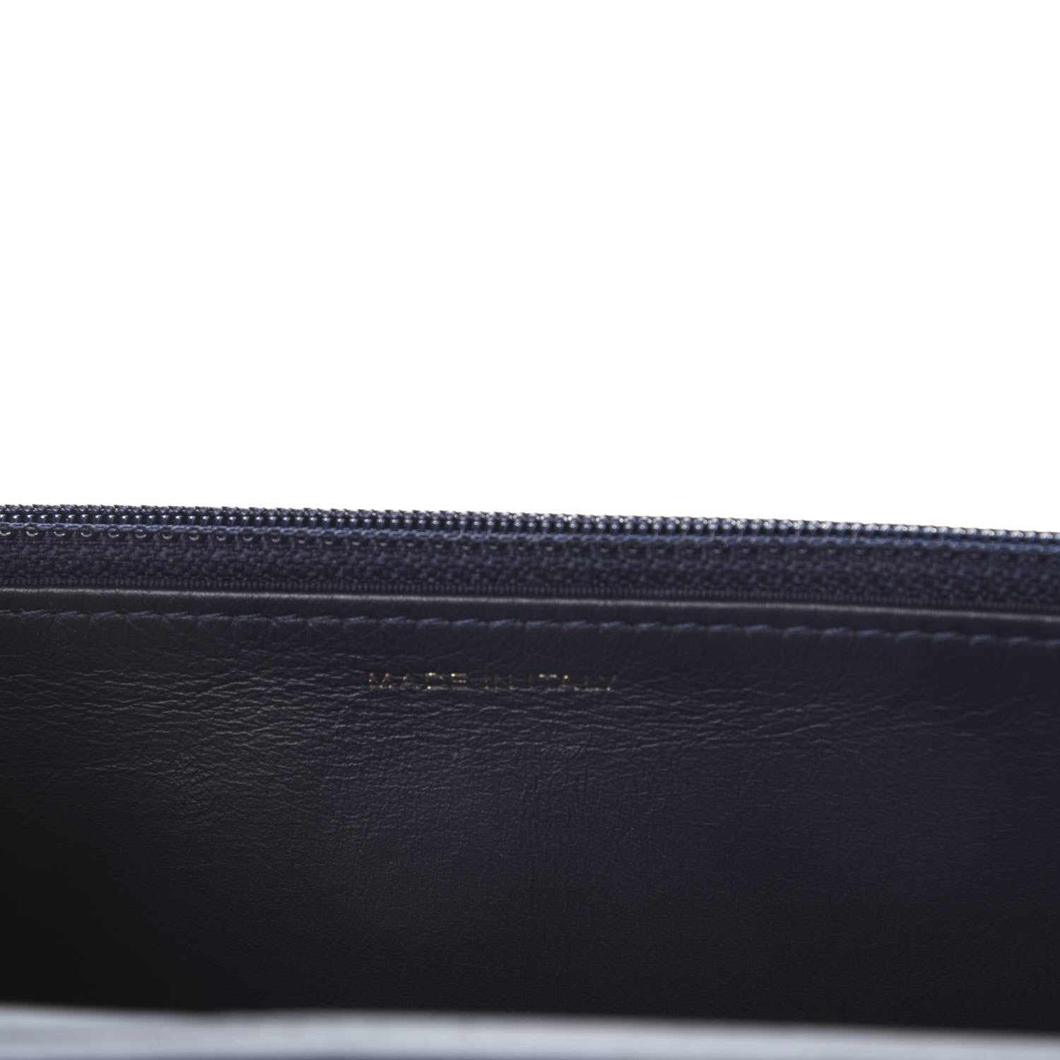 Chanel Caviar Quilted Boy Wallet On Chain WOC Navy 7 of 11