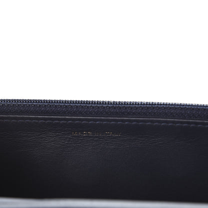 Chanel Caviar Quilted Boy Wallet On Chain WOC Navy 7 of 11