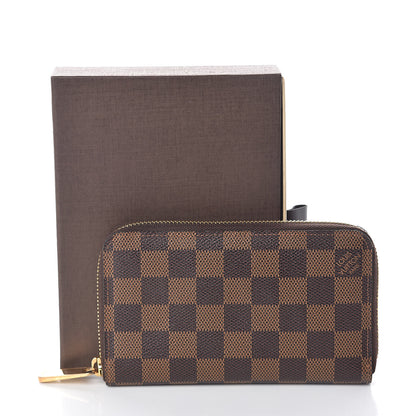 Louis Vuitton Damier Ebene Zippy Compact Wallet 9 of 9