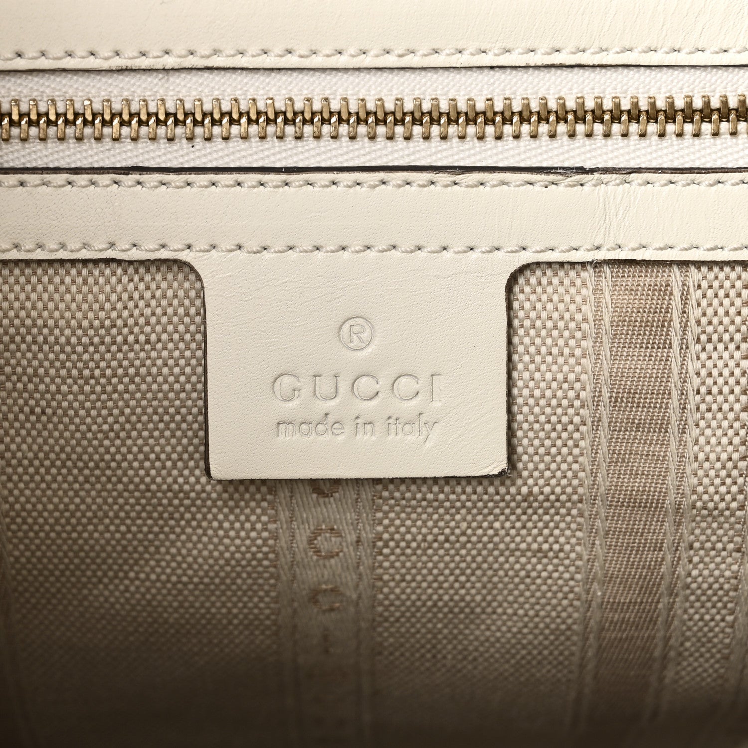 Gucci Bright Diamante Medium Bucket Bag Great White 6 of 11