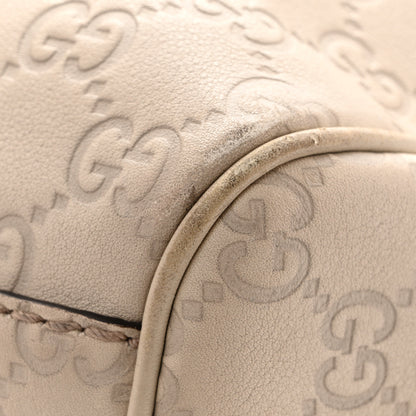 Gucci Guccissima Medium Sukey Tote Mystic White 12 of 17
