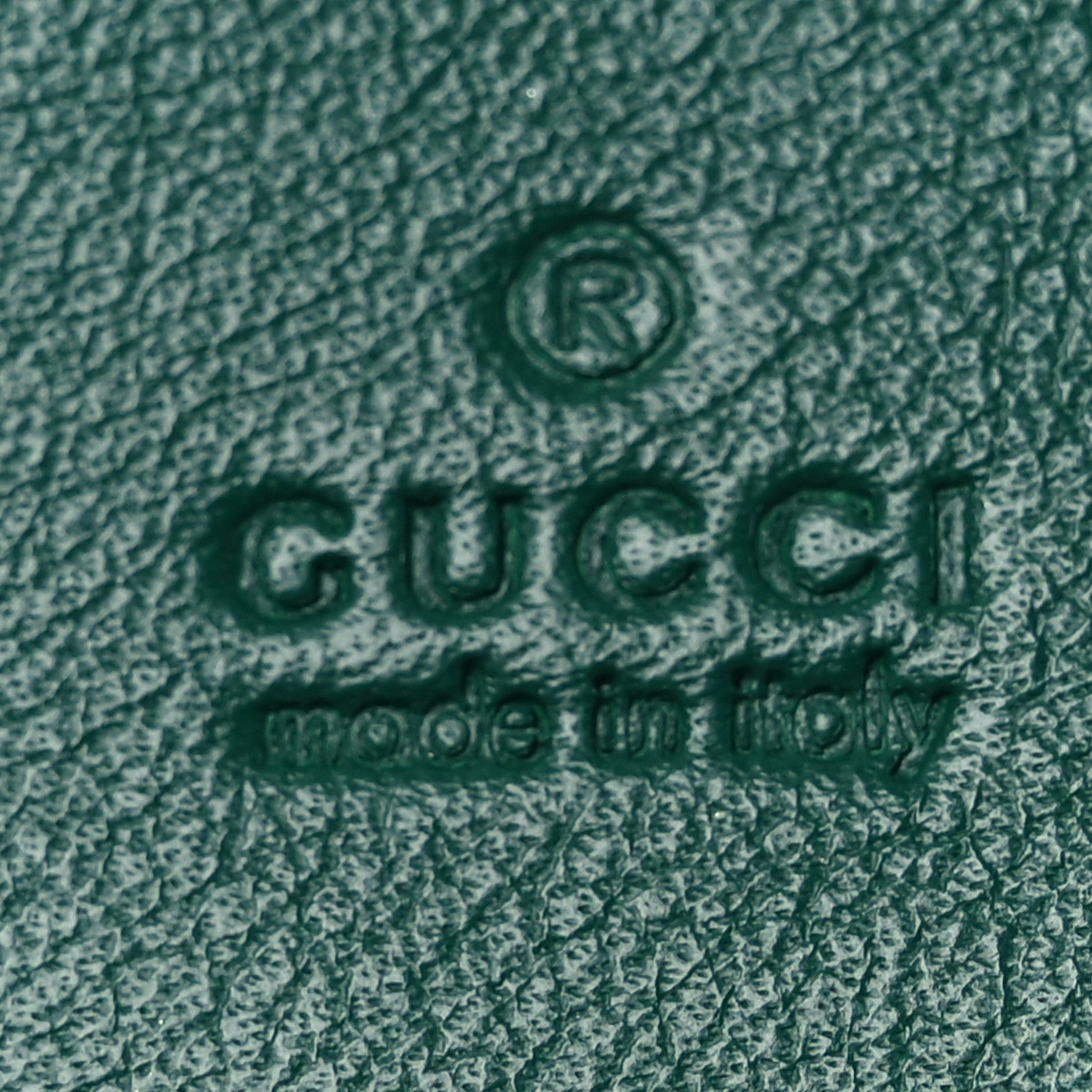 Gucci Snakeskin GG Marmont Card Case Green 6 of 11