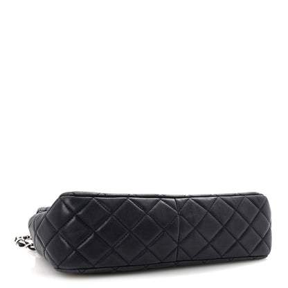 Chanel Lambskin Quilted Jumbo Single Flap Navy 4 of 10