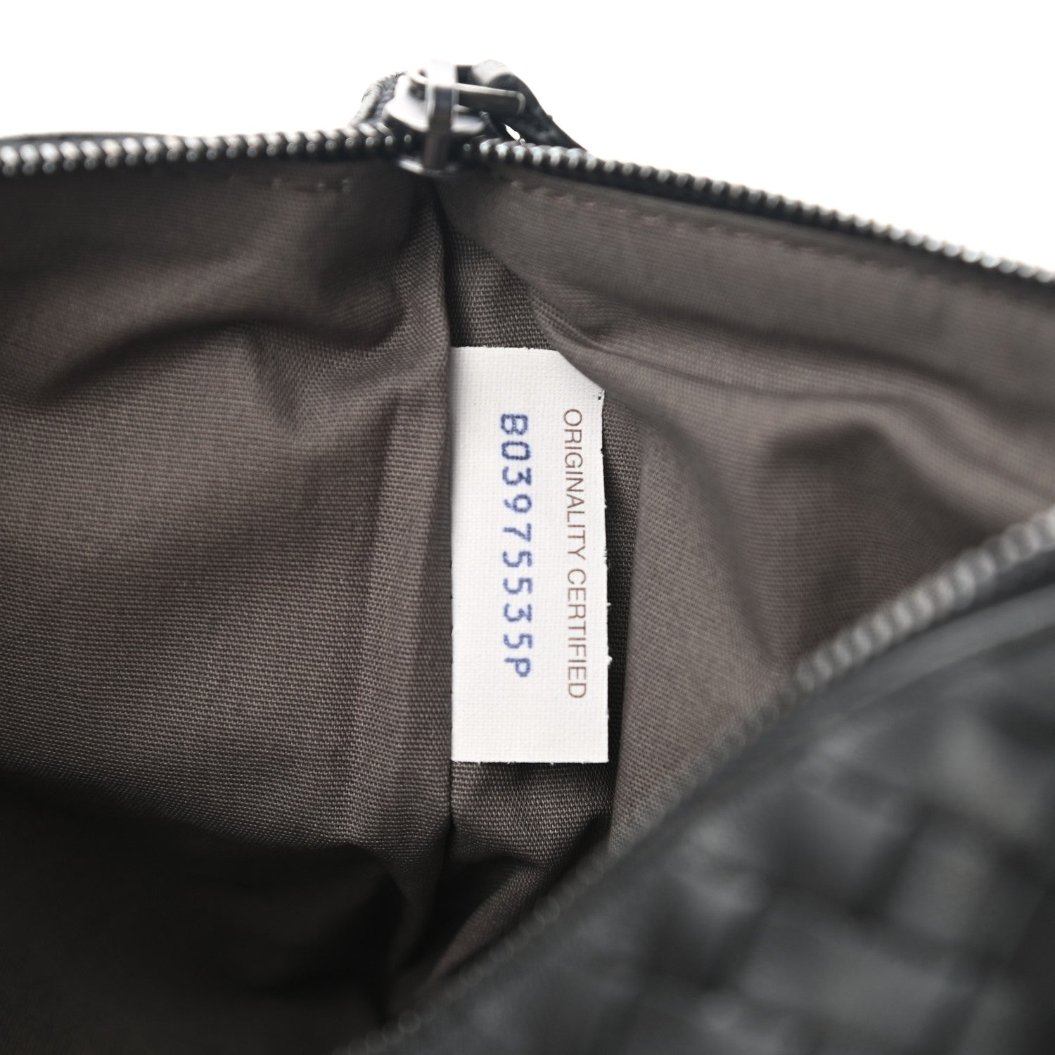 Bottega Veneta Nappa Intrecciato Medium Zip Pouch Black 8 of 8