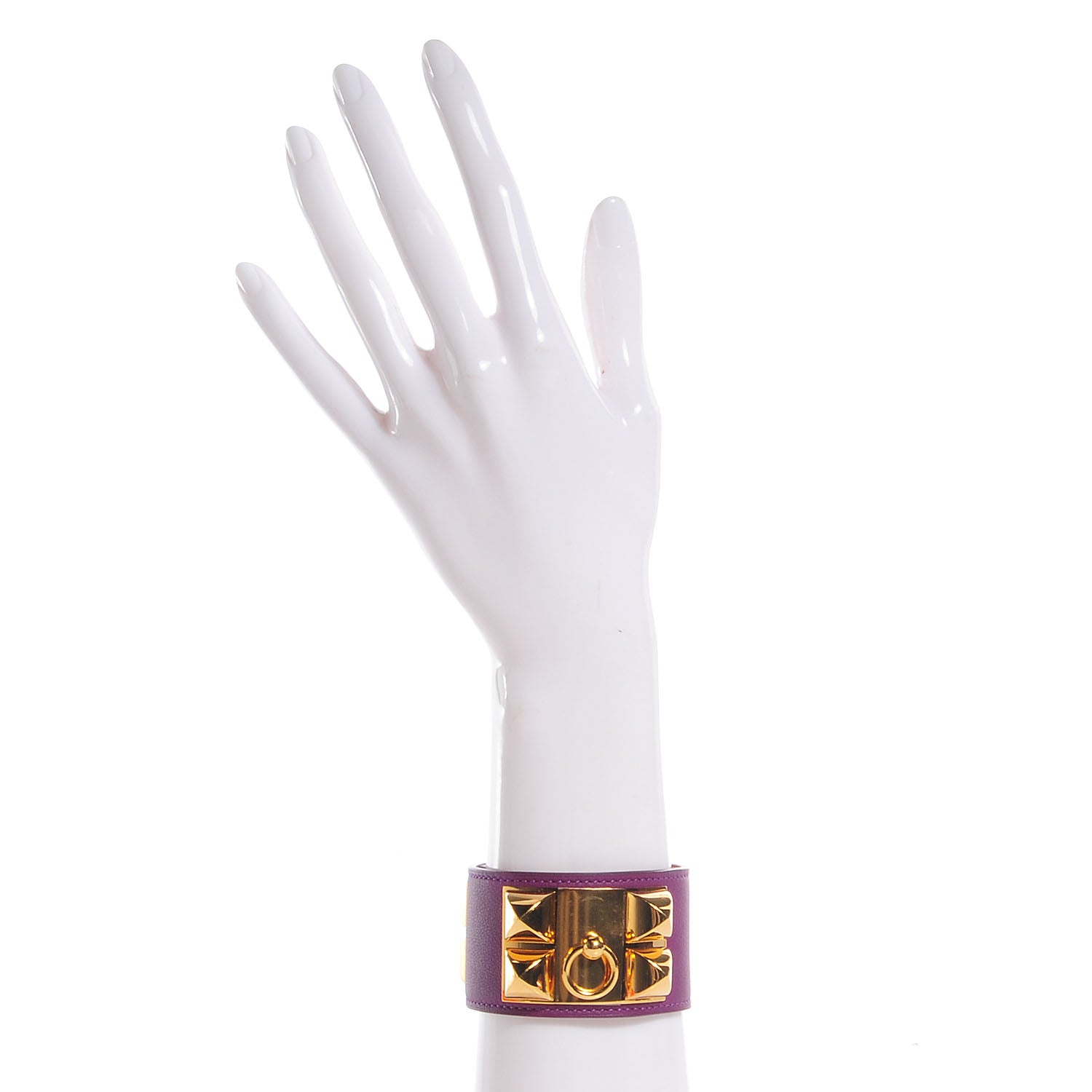 Hermes Swift Collier de Chien CDC Bracelet Large Anemone 2 of 7