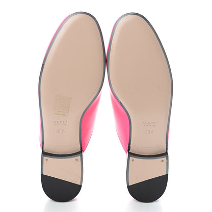 Gucci Calfskin Womens Princetown Slippers 36.5 Fuxia Fluo 8 of 9