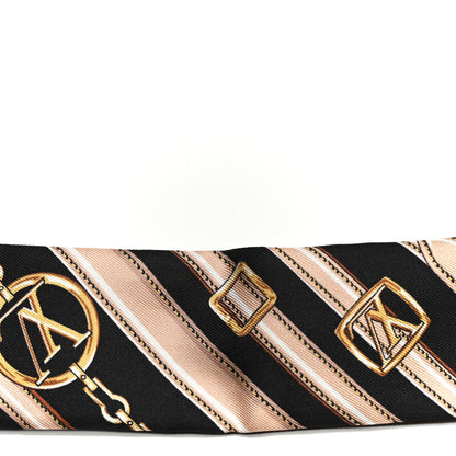 Louis Vuitton Silk Monogram Forever BB Bandeau Brown 3 of 4