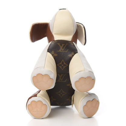 Louis Vuitton Calfskin Monogram Doudou Oscar Dog Beige 5 of 8