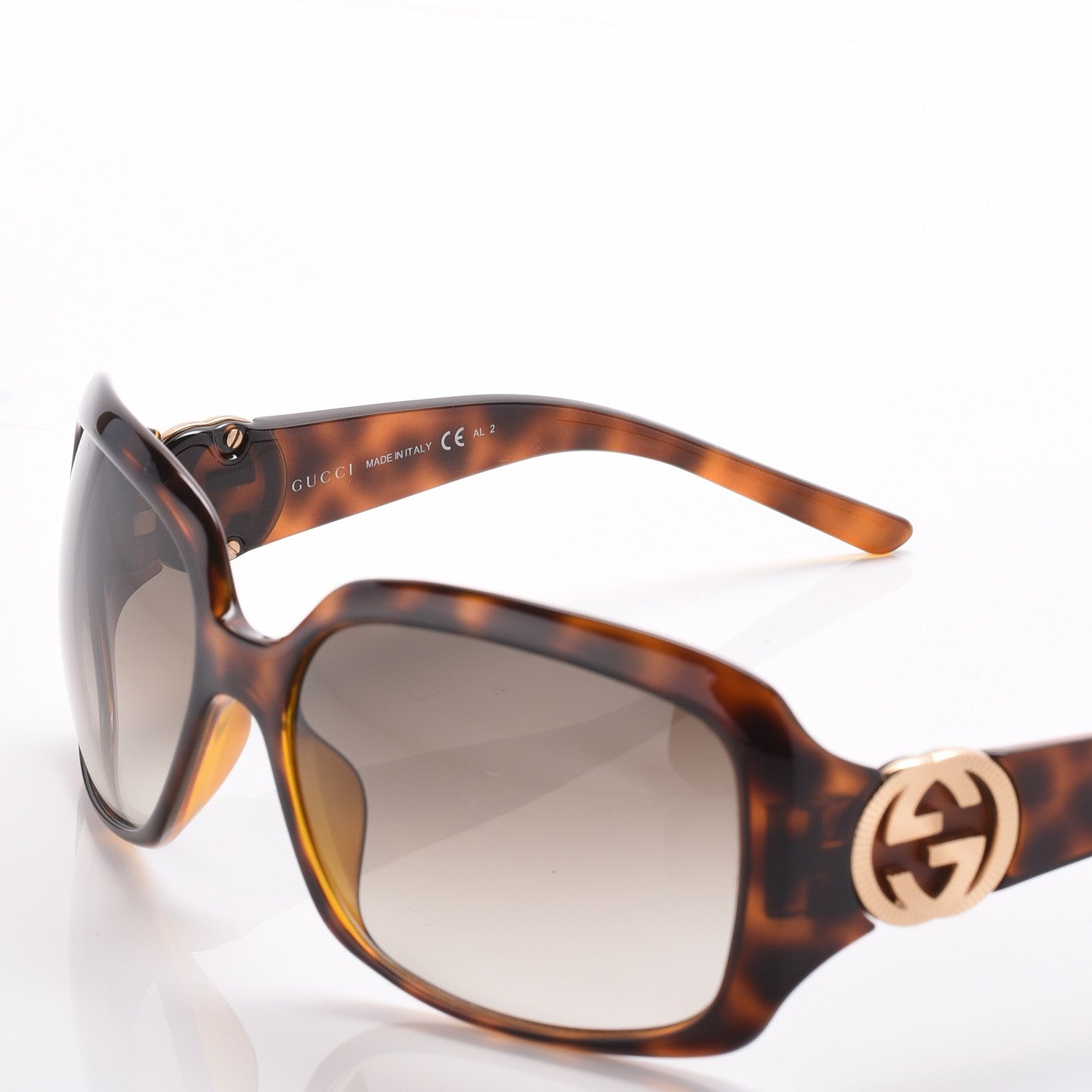 Gucci Square Frame GG 3164/S Sunglasses Havana 5 of 7