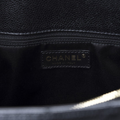 Chanel Caviar Quilted Grand Shopping Tote GST Black 9 of 11