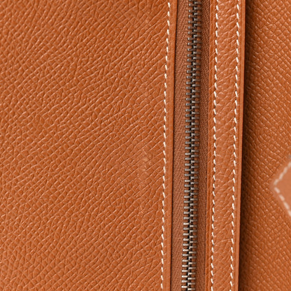 Hermes Epsom Bearn Gusset Wallet Gold 8 of 15