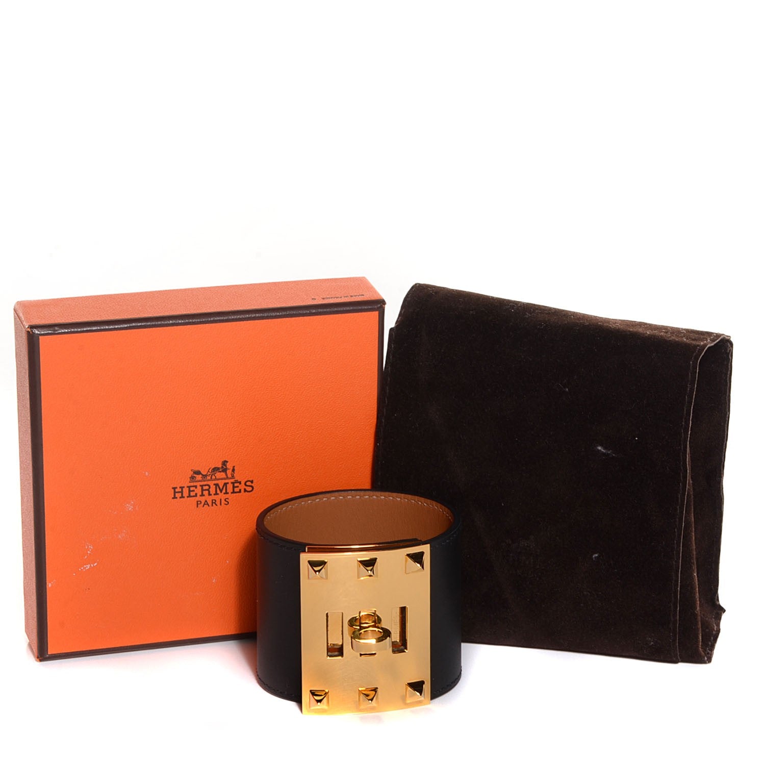 Hermes Chamonix Extreme Bracelet Small Black 4 of 7