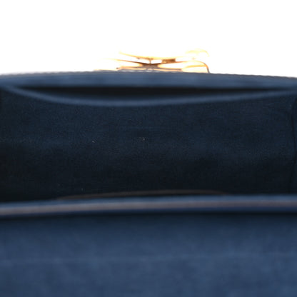 Louis Vuitton Epi Twist Shoulder Bag MM Indigo 6 of 13