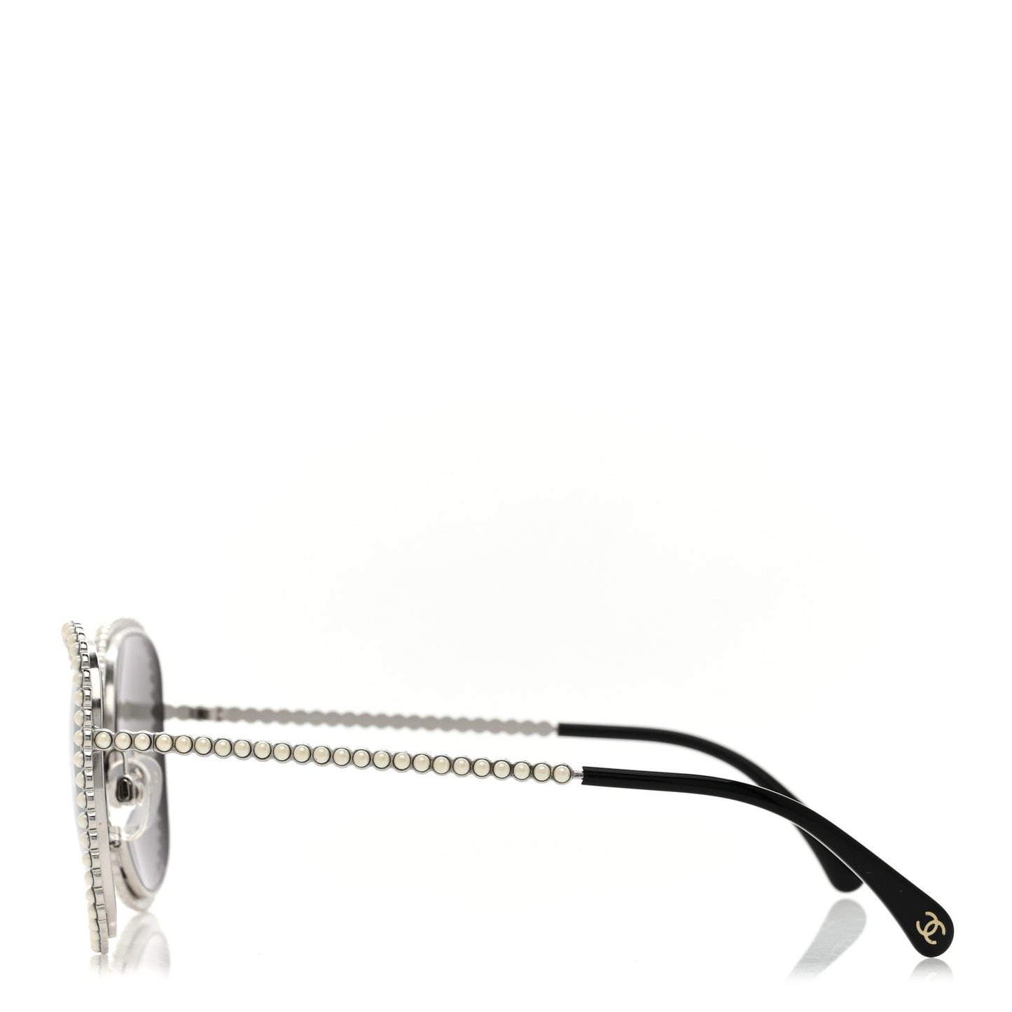 Beaded Sunglasses 71337 Silver
