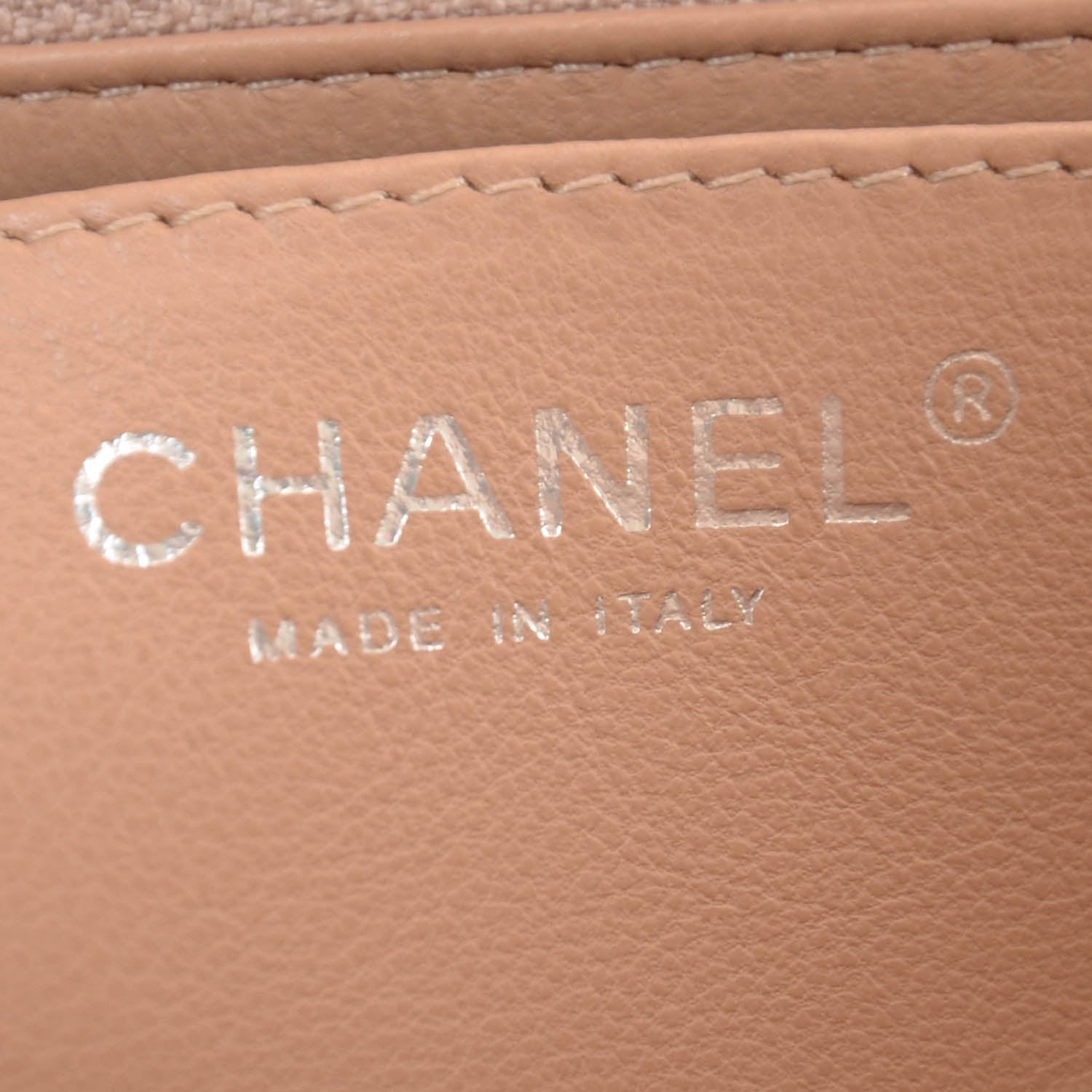 Chanel Lambskin Jumbo Single Flap Beige 8 of 10