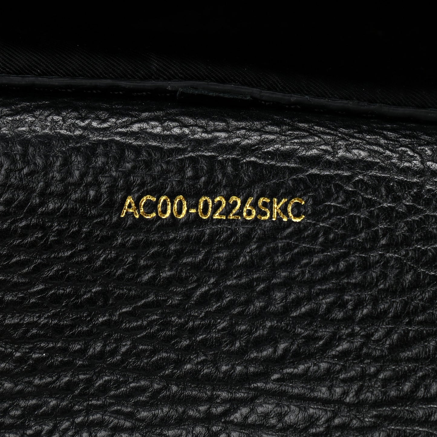 Textured Calfskin Mini Pashli Satchel Black