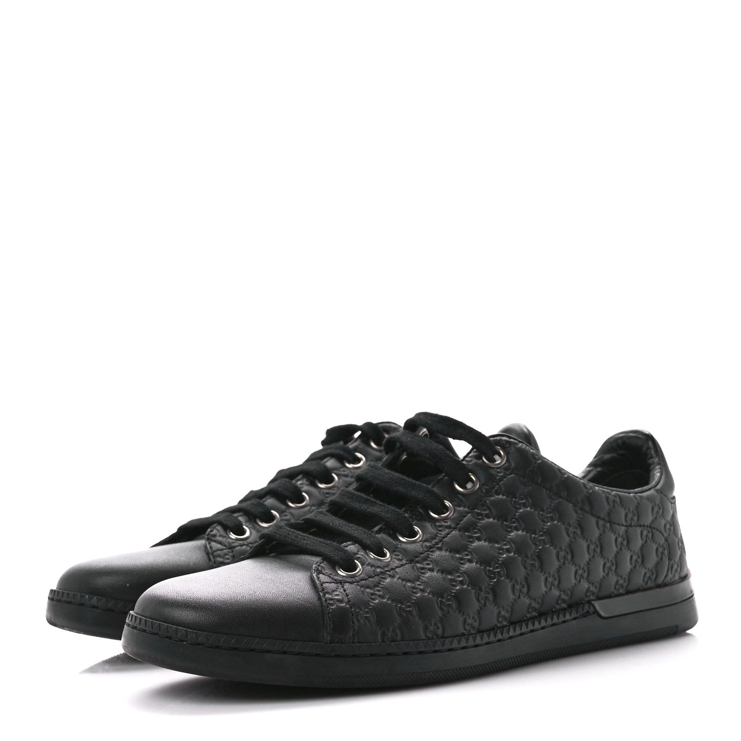 Soft Microguccissima Womens Sneakers Black