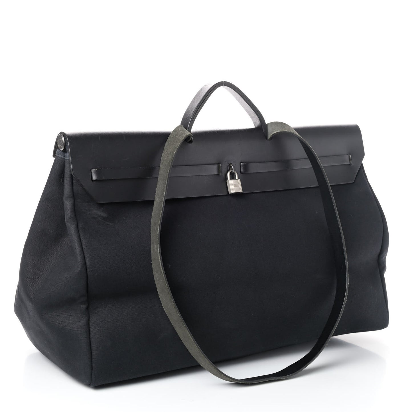 Toile Vache Calfskin Herbag Cabin Black