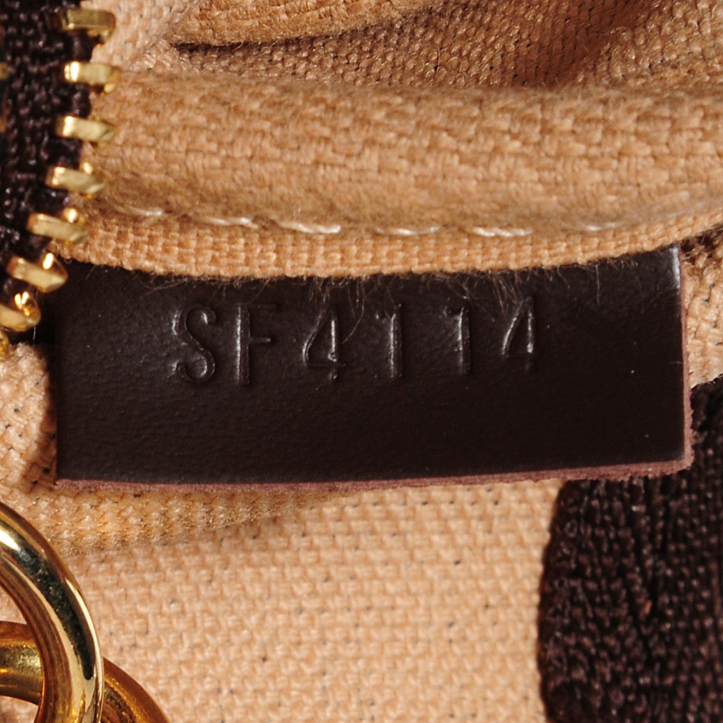 Damier Ebene 2014 Christmas Animation Mini Pochette Accessories