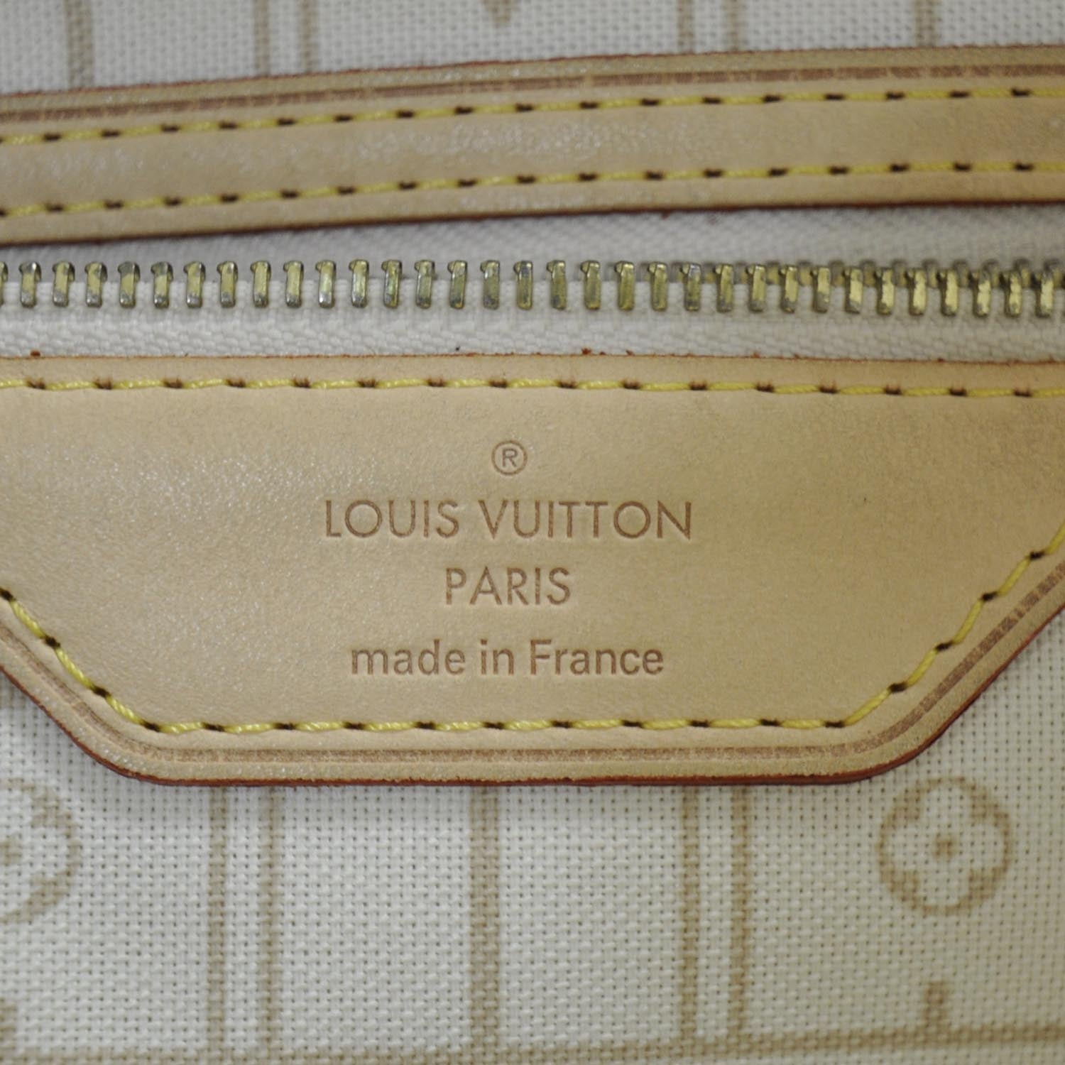 Louis Vuitton Damier Azur Neverfull MM 8 of 9