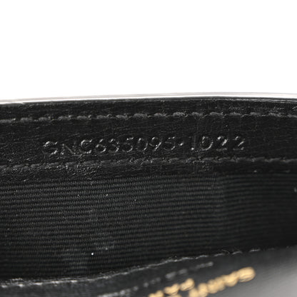 Saint Laurent Smooth Calfskin Monogram Phone Holder Crossbody Black 7 of 13