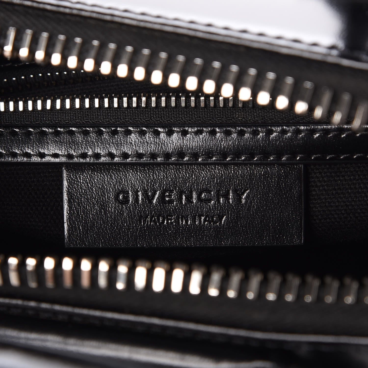 Givenchy Shiny Lord Calfskin Mini Antigona Black 7 of 8