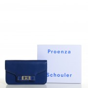Proenza Schouler Smooth Calfskin PS11 Chain Wallet Royal Blue 10 of 20