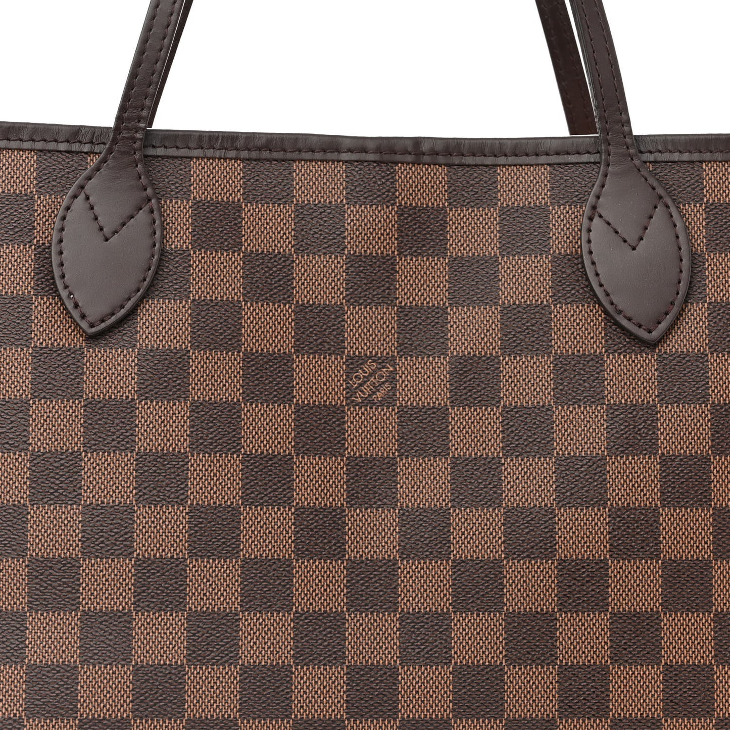 Damier Ebene Neo Neverfull MM Rose Ballerine