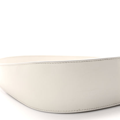 The Row Smooth Calfskin Half Moon Shoulder Bag New Ivory 8 of 14